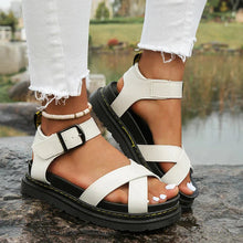 Glenda Women's Wedge Sandals – Chic Sandals with Adjustable Strap for Elegant Summer