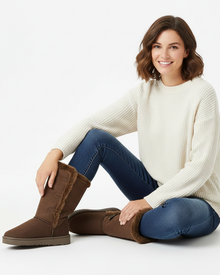 Emily Women's Winter Boots – Warm Comfortable Shoes with Soft Lining & Non-Slip Sole