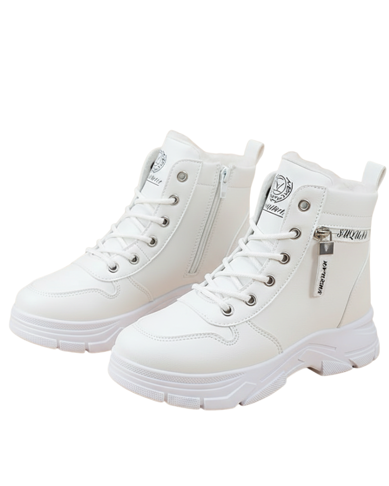 Haimee Comfortable Women's Ankle Boots – Warm Lining, Non-Slip Sole & Elegant Cut
