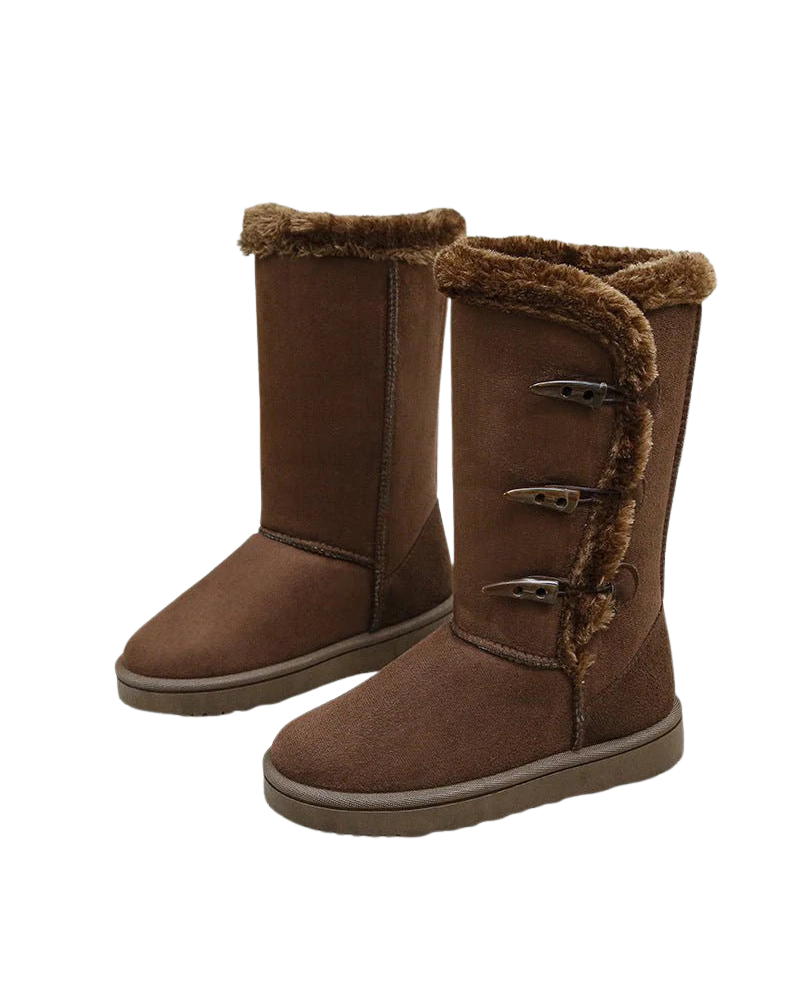 Emily Women's Winter Boots – Warm Comfortable Shoes with Soft Lining & Non-Slip Sole