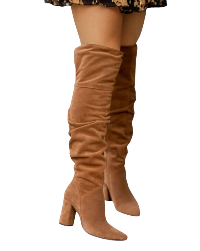 Laila Women's High Heel Boots – Elegant Long Boots for Chic Looks