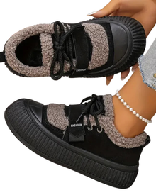 Amelia High Winter Boots for Women – Plush Lining & Warm Non-Slip Sole