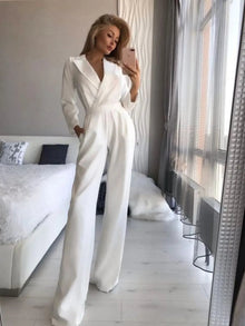 Melia Women's Jumpsuit – Elegant Breathable Jumpsuit with Elastic Waist & Modern Cut