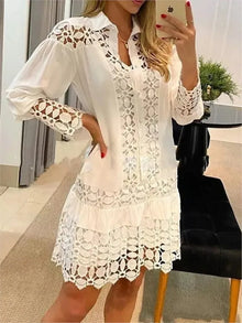 Marilou Women's Dress – Light & Elegant Summer Dress in Flowing Fabric for Sunny Days