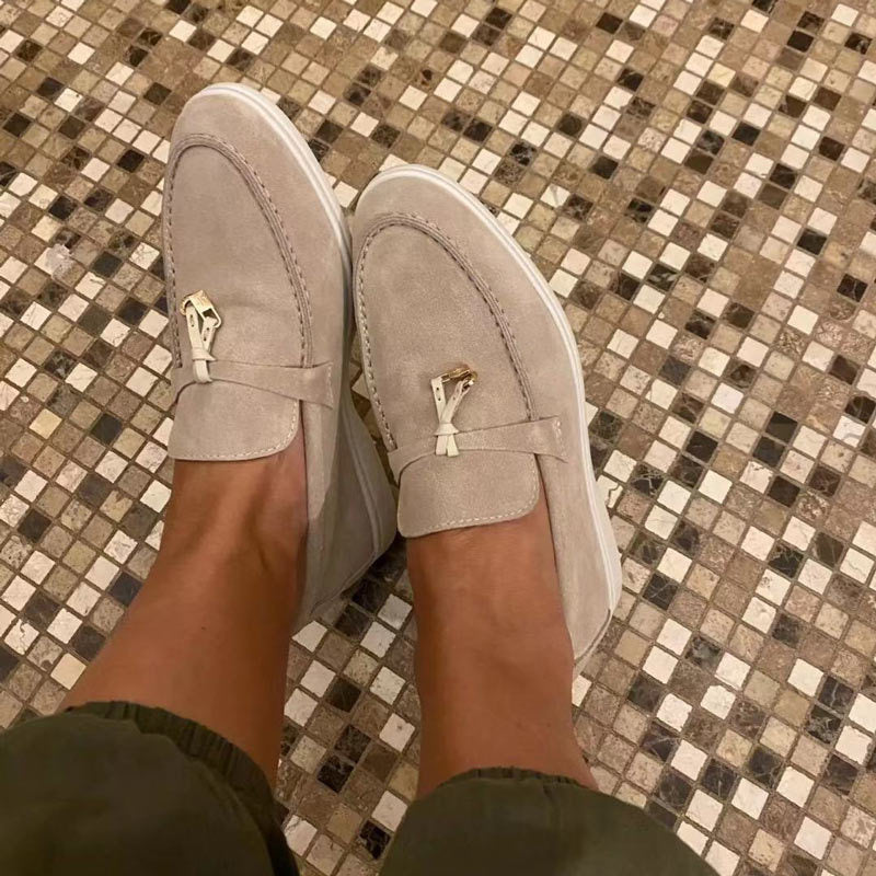 Sophie Moccasins Women in Suede – Elegant, Comfortable and Easy to Slip On