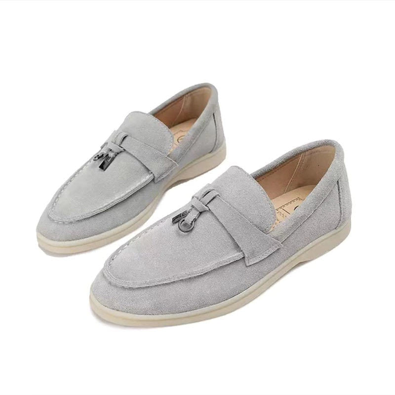 Sophie Moccasins Women in Suede – Elegant, Comfortable and Easy to Slip On