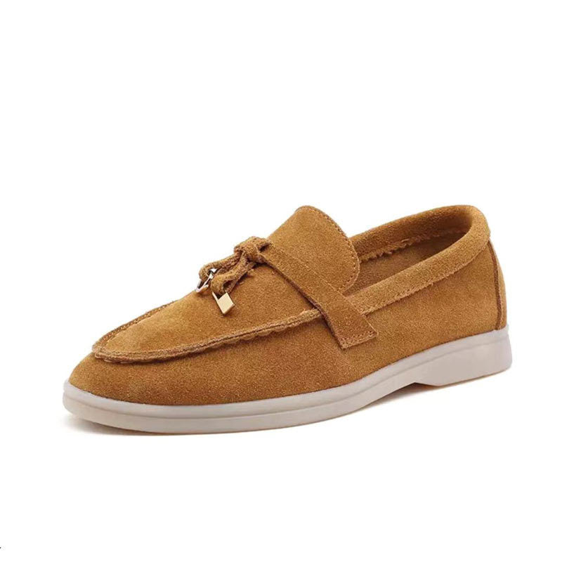 Sophie Moccasins Women in Suede – Elegant, Comfortable and Easy to Slip On