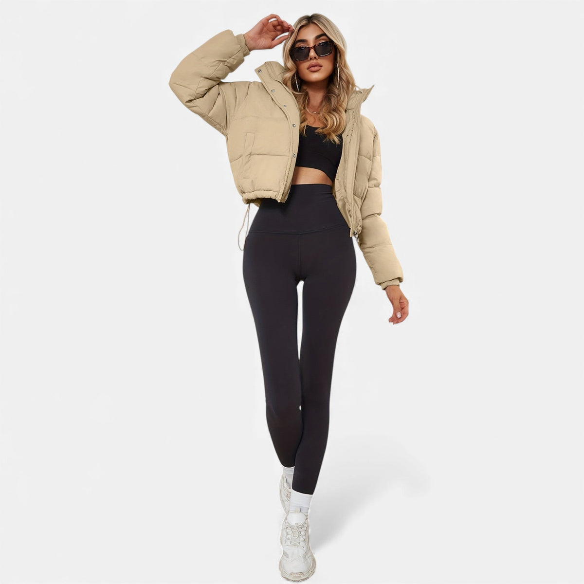 Amara Collins | Cropped Puffer Jacket For Women