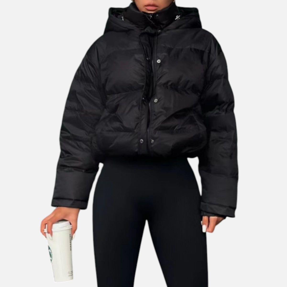 Amara Collins | Cropped Puffer Jacket For Women
