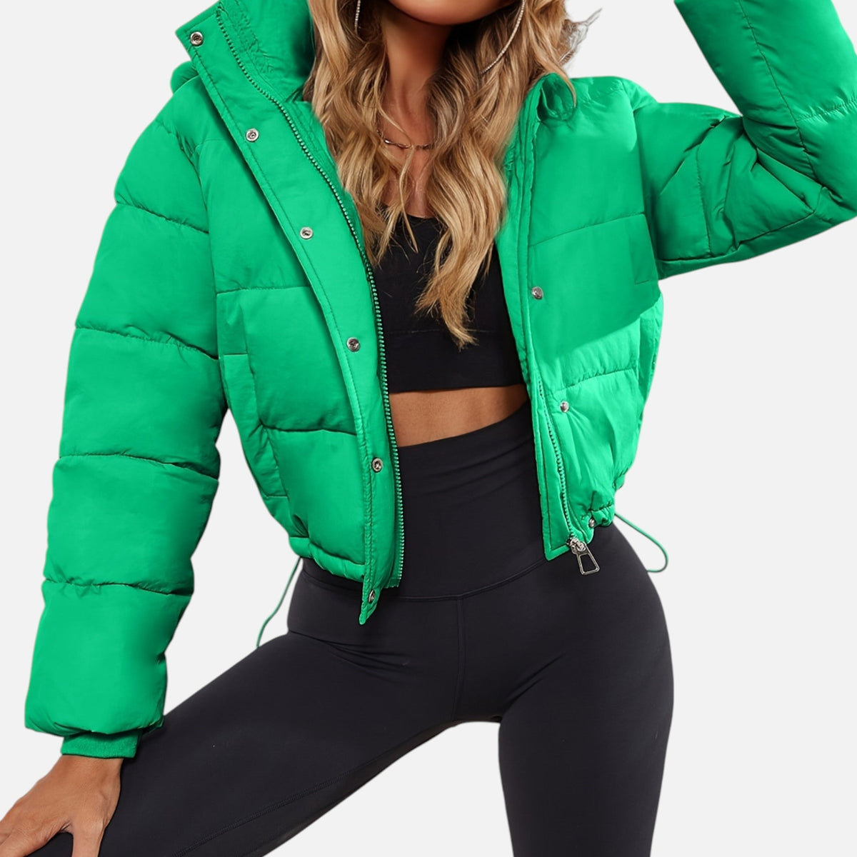Amara Collins | Cropped Puffer Jacket For Women
