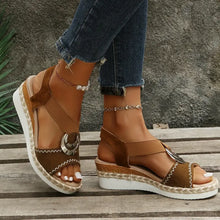 Willow Wedge Sandals Women – Glamorous Summer Sandals with Comfortable Heels and Riviera Look