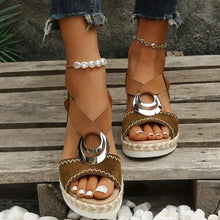 Willow Wedge Sandals Women – Glamorous Summer Sandals with Comfortable Heels and Riviera Look