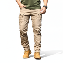 Troy Men's Tactical Pants – Waterproof Work Pants with Cargo Pockets & Reinforced Knees