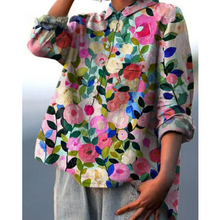 Mirella Blouse Femme – Floral Blouse with Breathable Fabric & Comfortable Fit for Summer