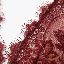 Velaire – Eyelash Lace Halter Bodysuit for Women