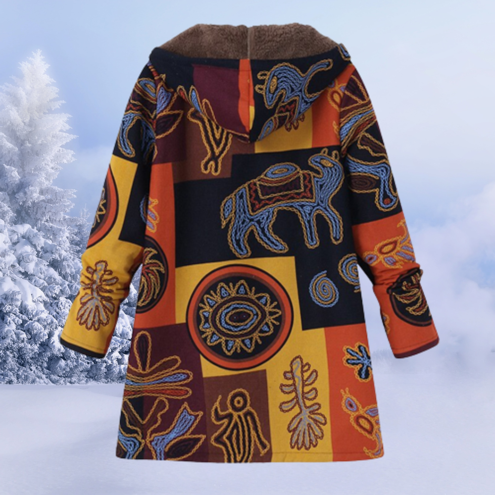 Cleo Women's Jacket – Comfortable & Modern Cozy Hooded Jacket for Winter