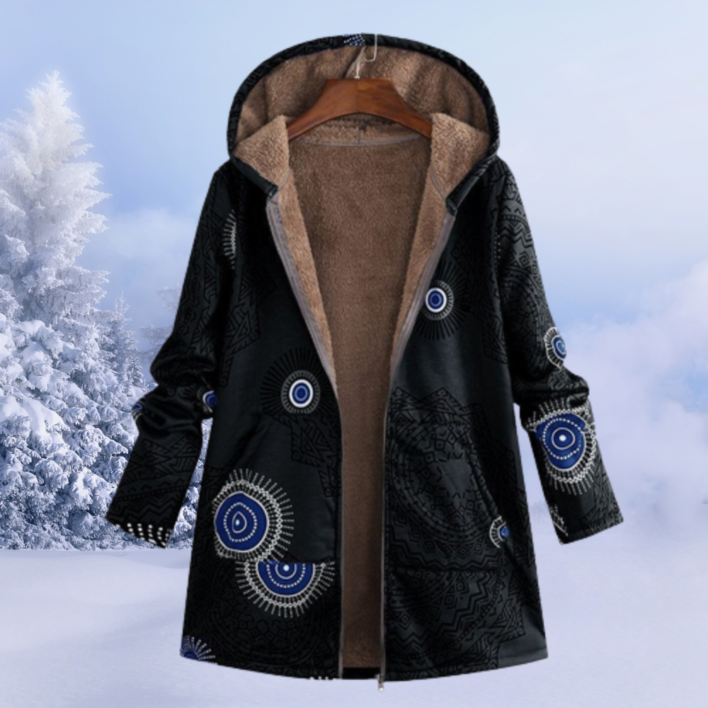 Cleo Women's Jacket – Comfortable & Modern Cozy Hooded Jacket for Winter