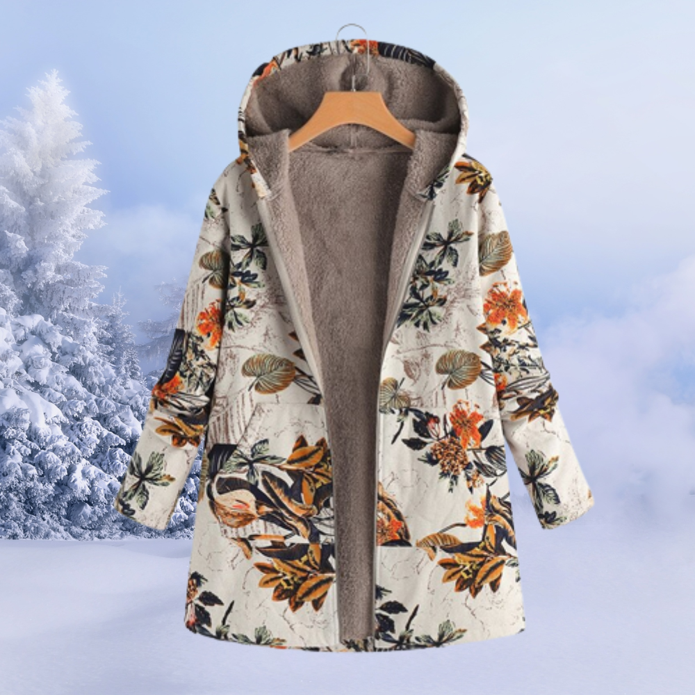 Cleo Women's Jacket – Comfortable & Modern Cozy Hooded Jacket for Winter