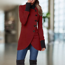 Cindi Women's Coat – Asymmetric Winter Warm & Elegant Coat for Daily Comfort