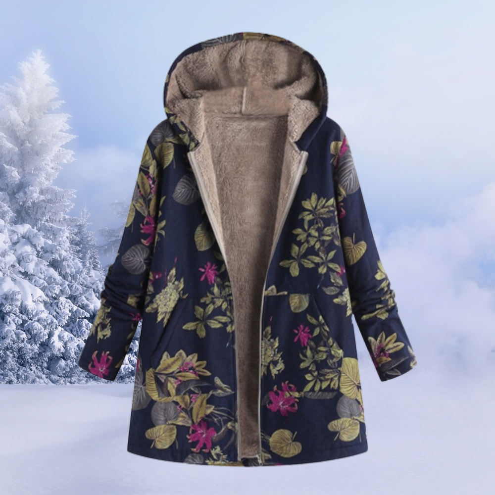Cleo Women's Jacket – Comfortable & Modern Cozy Hooded Jacket for Winter