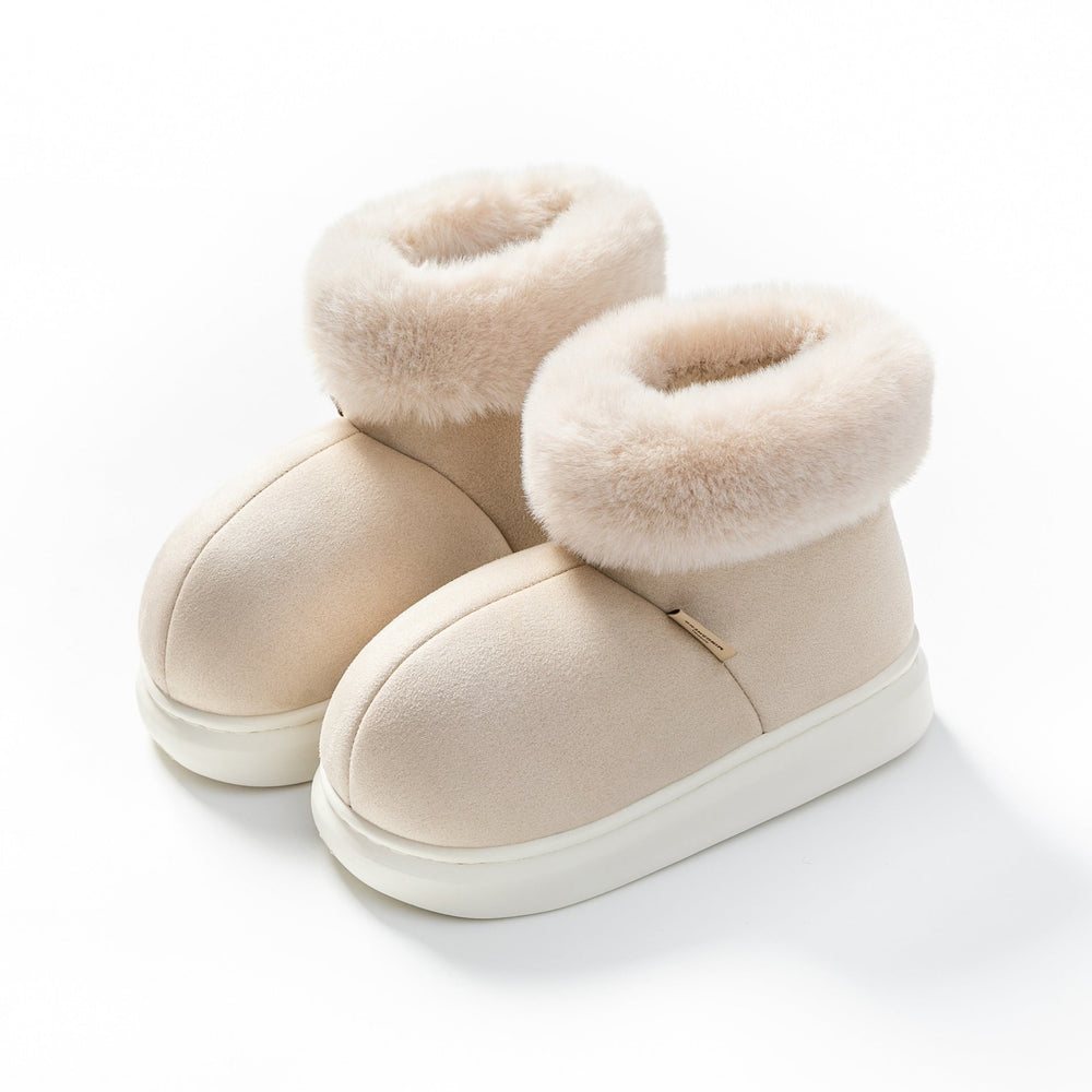 Valentin Men's Winter Plush Boots – Warm, Comfortable & with Non-Slip Sole