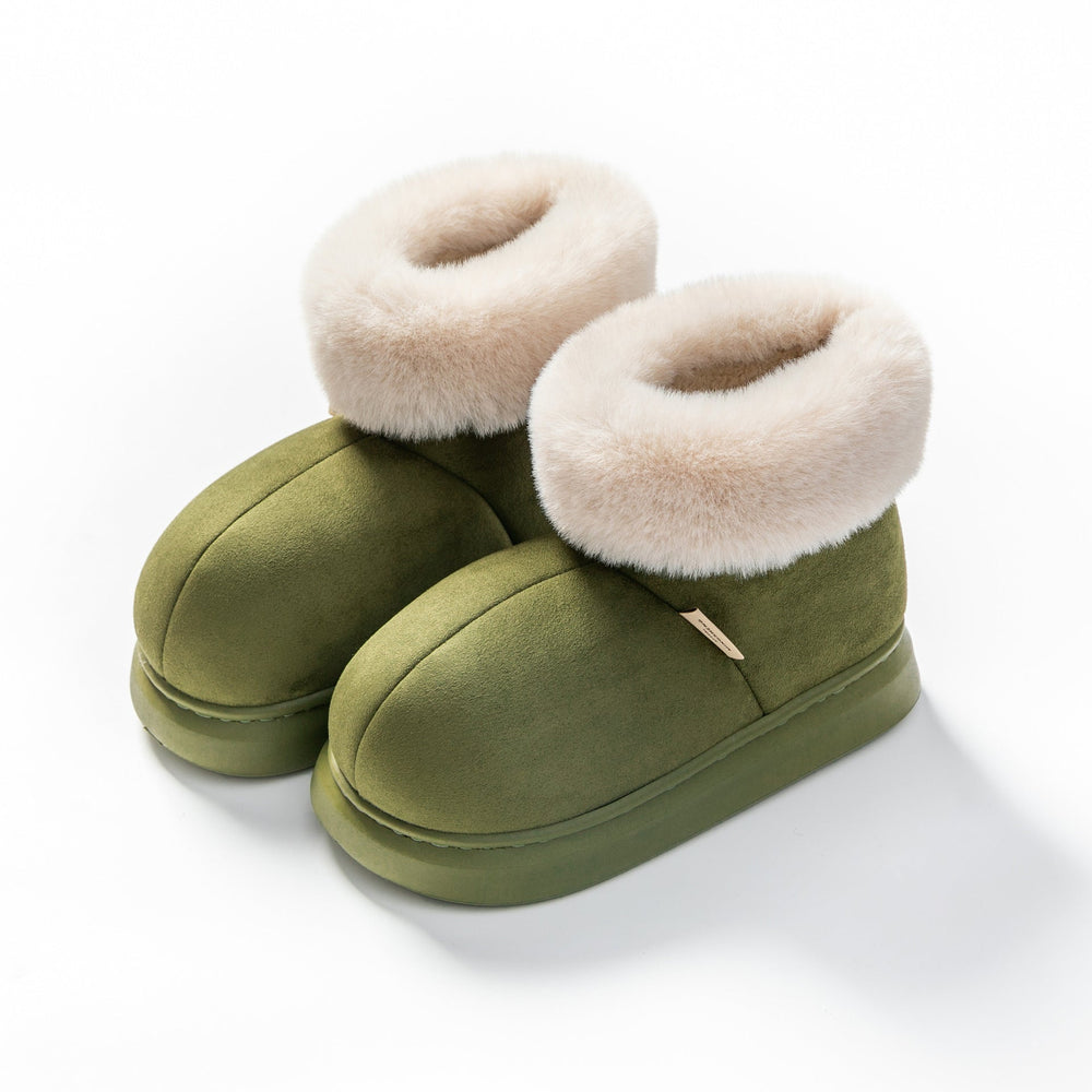 Valentin Men's Winter Plush Boots – Warm, Comfortable & with Non-Slip Sole