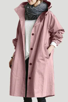 Elizabeth Raincoat for Women – Urban Waterproof with Oversize Breathable Hood