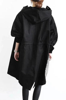 Elizabeth Raincoat for Women – Urban Waterproof with Oversize Breathable Hood
