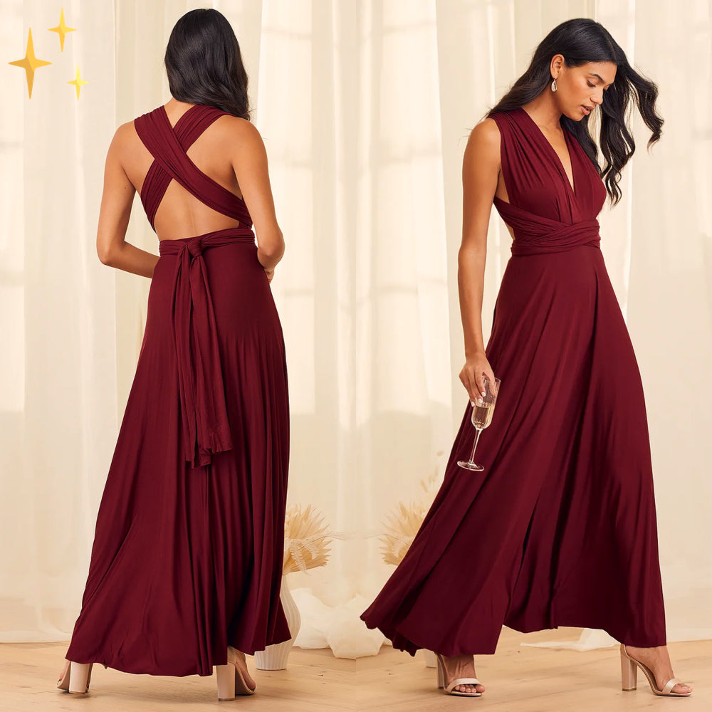 Elena Dress Wallet Woman – Light & Stretchy Dress for Weddings & Festive Occasions