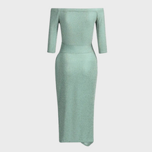 Vilja Sequin Dress for Women – Long Dress with Short Sleeves and Shiny Details for Festive Occasions