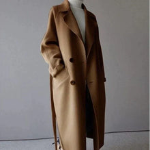 Isabelle Women's Long Wool Coat – Elegant & Comfortable Timeless Winter Coat