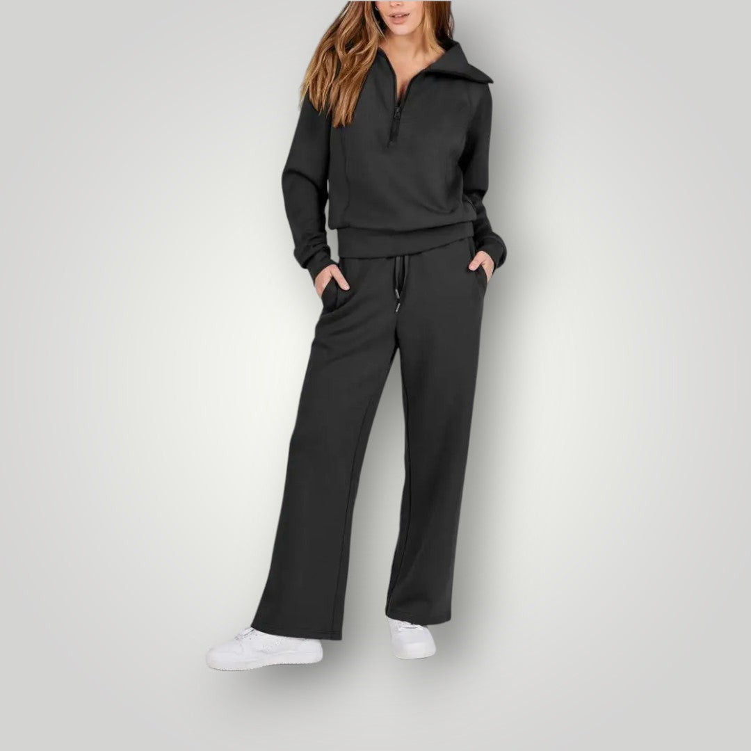 Lorena Ensemble Loungewear Woman – Comfortable 2-Piece Outfit with Breathable Top & Pants