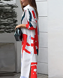 Elora Elegant Women's Dress – Flowing Dress with Pockets, Versatile & Comfortable Style