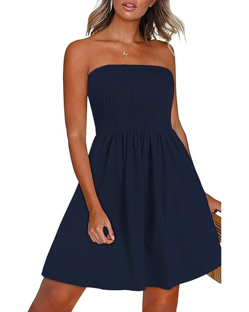 Bria Women's Robe – Off-Shoulder, Floral Print & Flowing A-Line Summer Cut