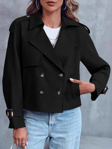 Aurélie Voss | Cropped Trench Coat For Women