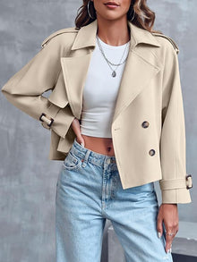 Aurélie Voss | Cropped Trench Coat For Women