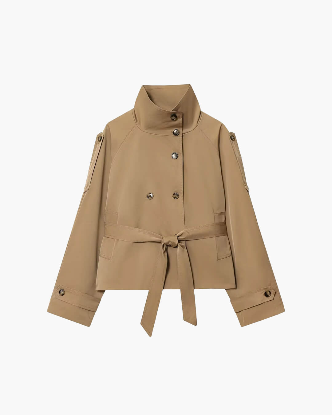 Colette Virelli | Cropped Trench Jacket For Women