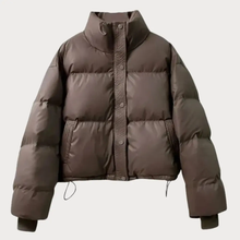 Juliette Moreau | Cropped Puffer Jacket With Luxe Finish For Women