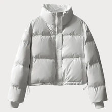 Juliette Moreau | Cropped Puffer Jacket With Luxe Finish For Women