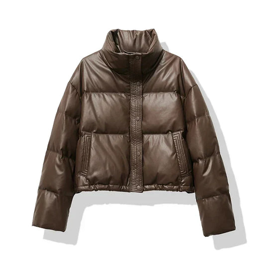 Camille Laurent | Cropped Puffer Jacket For Women