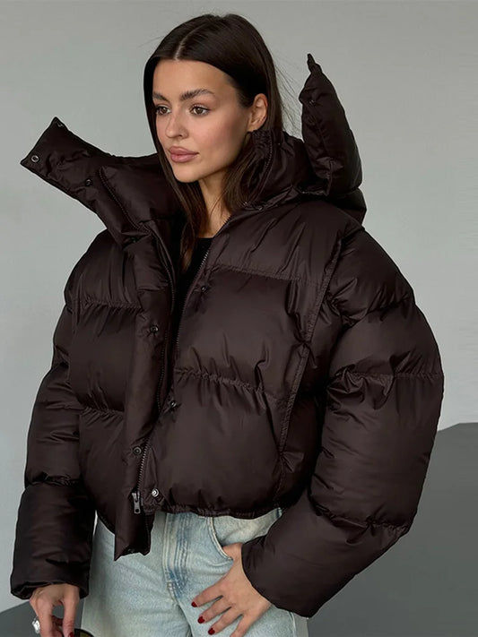 Élodie Vance | Cropped Puffer Jacket For Women
