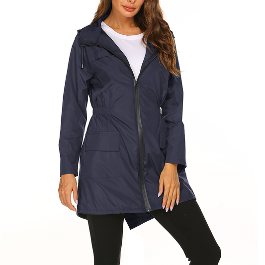 Elena Virelli | Hooded Rain Jacket For Women