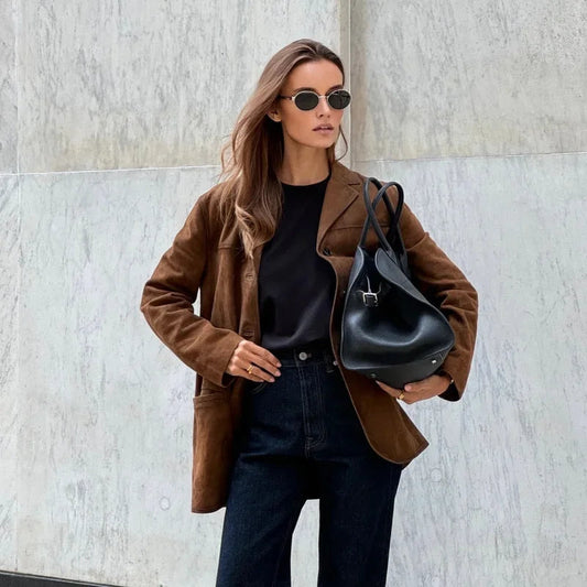 Matteo Laurent | Suede Jacket For Women