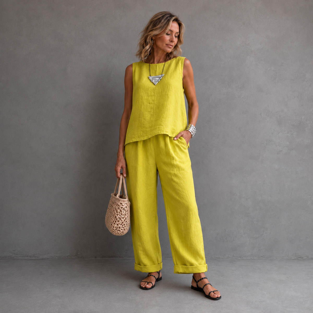 Suzette™ Lightweight Two-Piece Summer Set