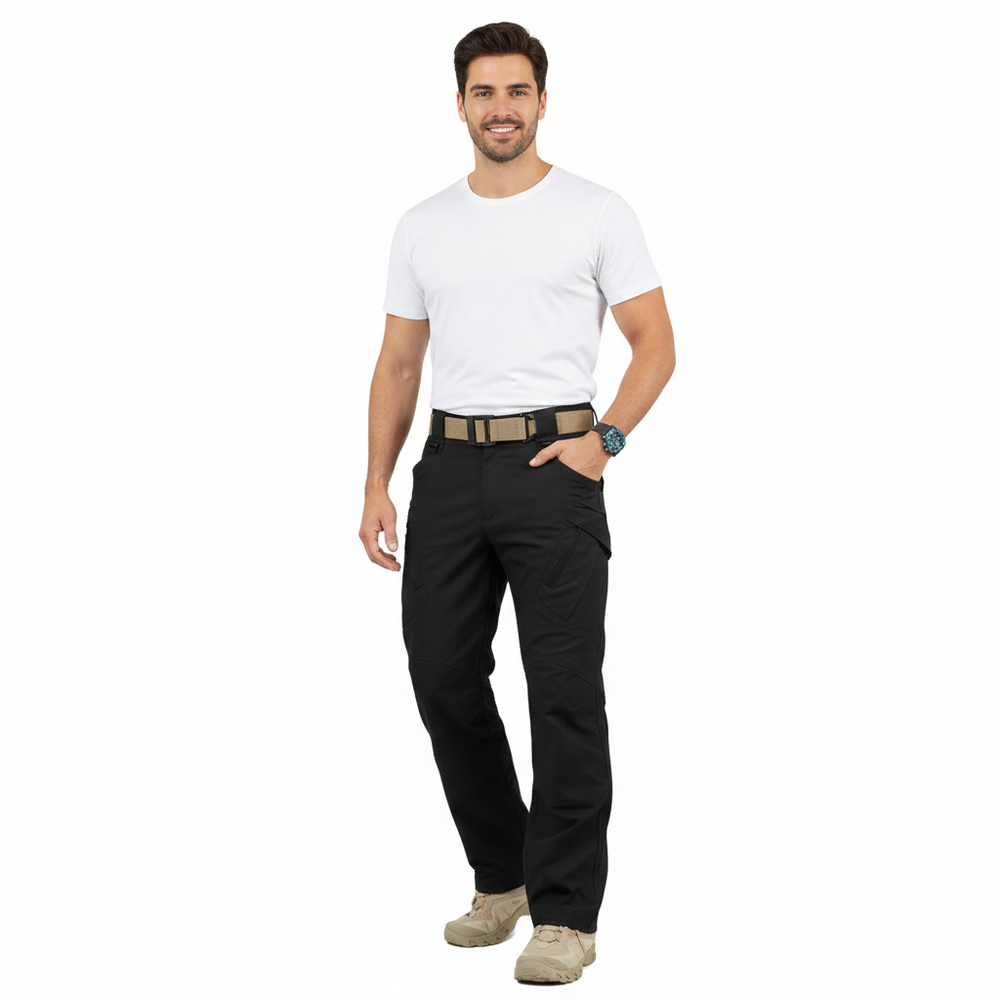 Zac Men's Waterproof Cargo Pants – Outdoor & Work with Comfortable Fit