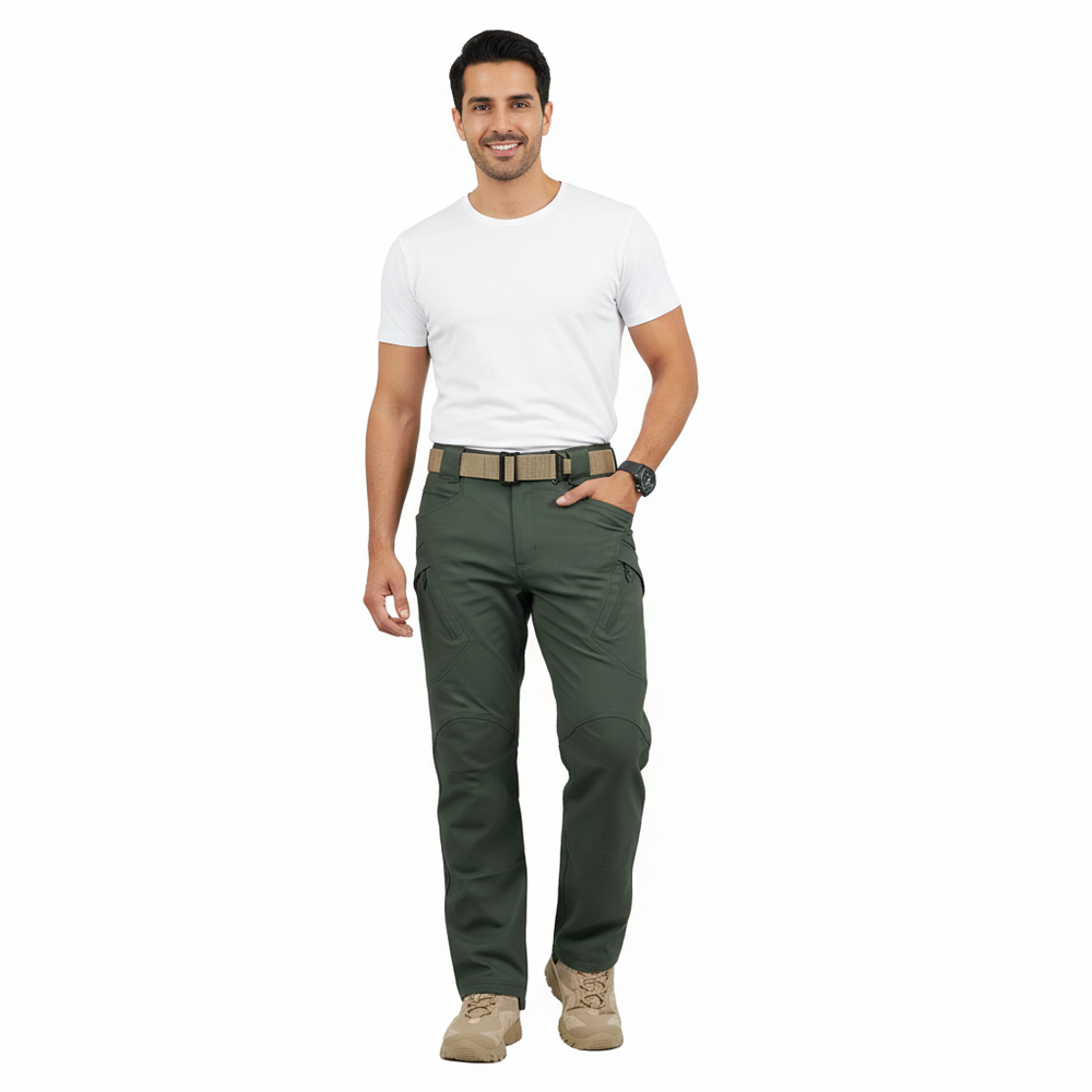 Zac Men's Waterproof Cargo Pants – Outdoor & Work with Comfortable Fit