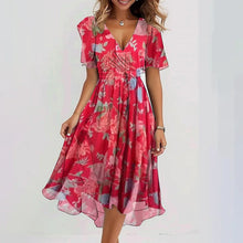 Robe Femme Clara – Elegant Short Sleeve Dress with Flattering Cut & Timeless Design