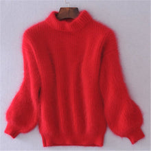 Emilie Women's Sweater – Loose Knitted Wool Sweater Comfortable & Elegant in Modern Style