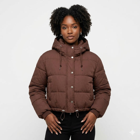 Valentina Moreau | Cropped Puffer Jacket For Women