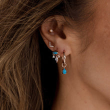 Accelerate Sapphire Stud Earrings